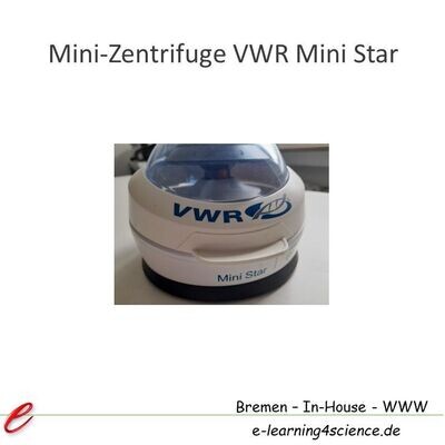 VWR Mini Star Minizentrifuge