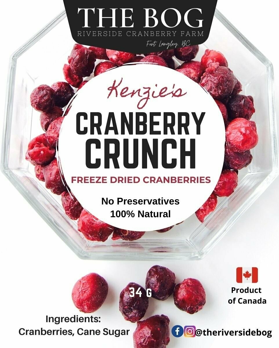 Kenzie S Cranberry Crunch Freeze Dried Cranberries