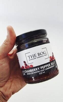 THE BOG HOT CRANBERRY PEPPER JELLY