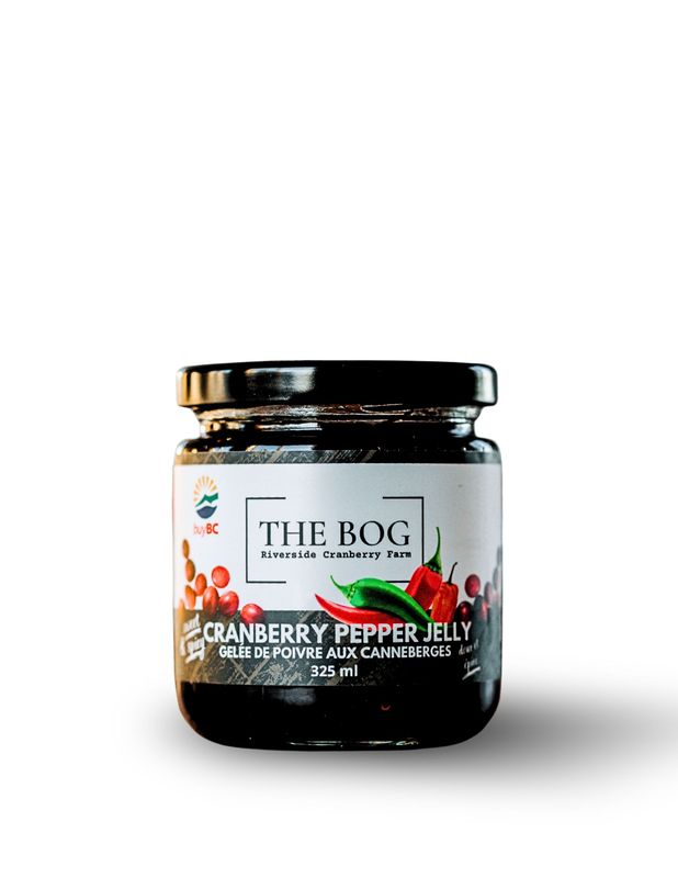 THE BOG HOT CRANBERRY PEPPER JELLY