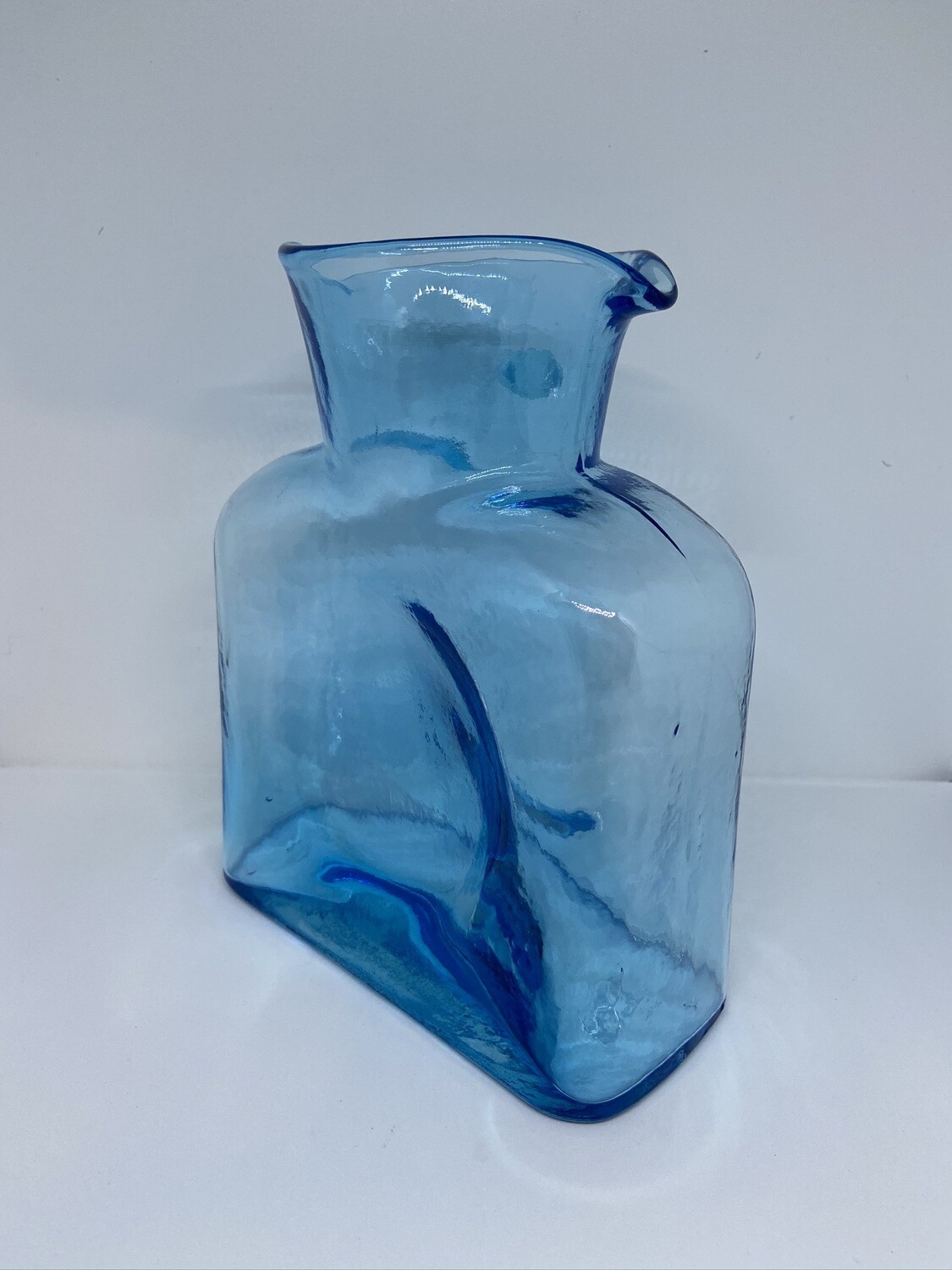Blenko Water Bottle Ice Blue 384-28
