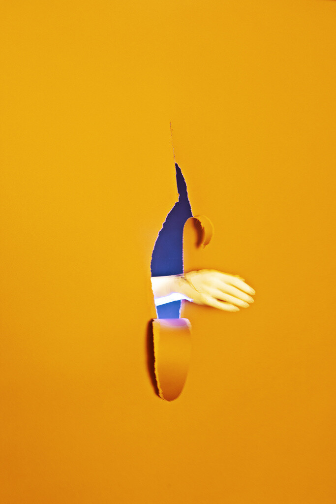 &quot;simulated vacation&quot; series print