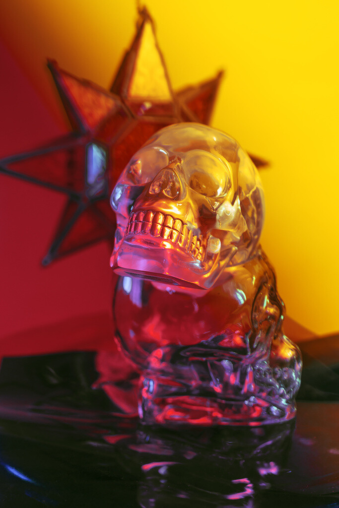 "crystal skull #1" fine art photographic print
