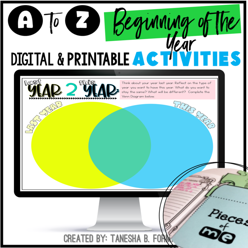 Beginning of the Year A to Z