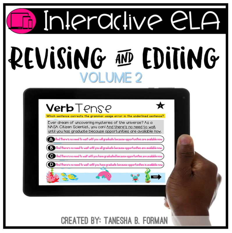 Interactive Revising and Editing practice  - VOLUME 2