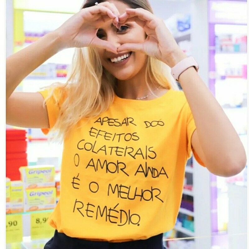 T-shirt o melhor remédio