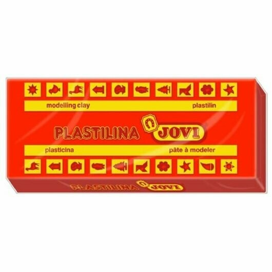 PLASTILINA JOVI 150 GR ROJO