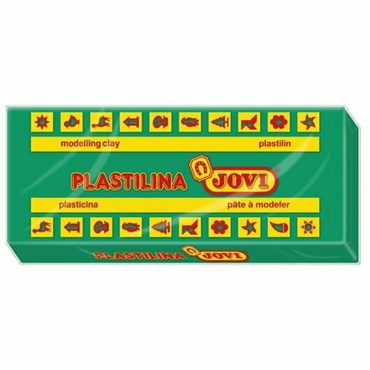 PLASTILINA JOVI 150 GR VERDE OSCURO