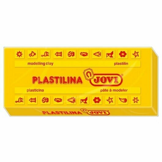 PLASTILINA JOVI 150 GR AMARILLO