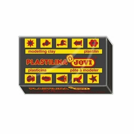 PLASTILINA JOVI 80 GR NEGRO