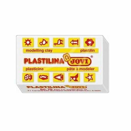 PLASTILINA JOVI 80 GR BLANCO