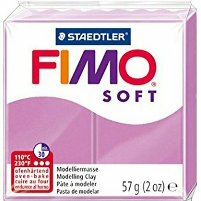 PASTA MOLDEO FIMO SOFT LAVANDA