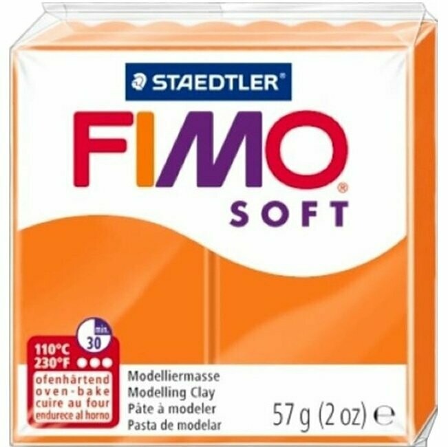 PASTA MOLDEO FIMO SOFT NARANJA