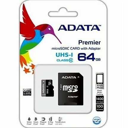 TARJETA MICRO SD ADATA 64GB