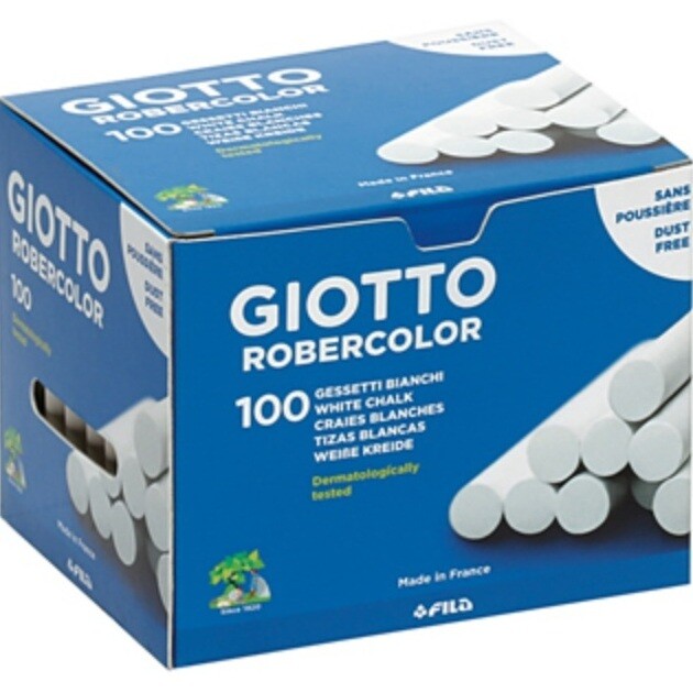 TIZAS ROBERCOLOR BLANCO /CAJA 100UD