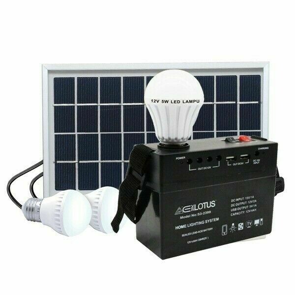 Everlotus 3W solar lighting system S3-2399