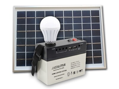 Everlotus 5W solar lighting system S5-2399 Everlotus 5W solar lighting system S5-2399