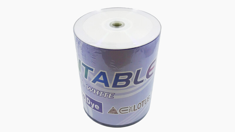 Everlotus DVD-R Printable 100 Spindle Wrap Everlotus DVD-R Printable 100 Spindle Wrap