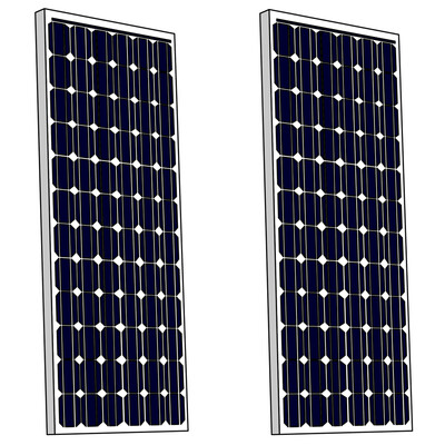 Everlotus Poly-crystalline Solar Panel - Metal Frame; 3W-20W / 18V