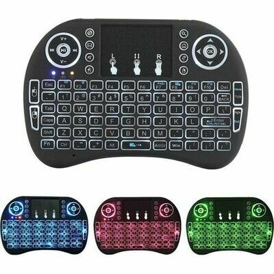 Back-lit Wireless Mini Keyboard+Touchpad Mouse - for Presentations / TV Boxes etc.