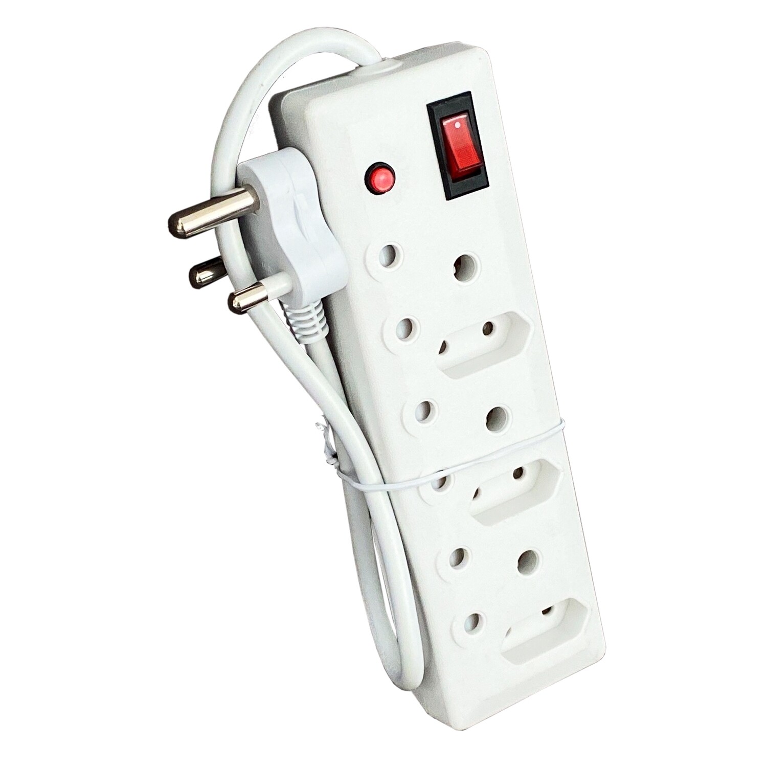 Everlotus 6-Way Multiplug (Illuminated Switch) - with short lead