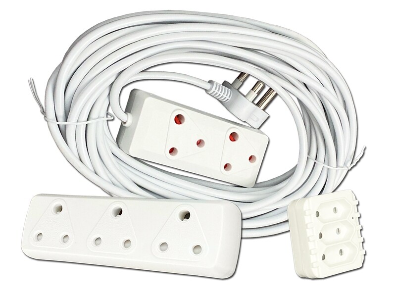 Everlotus Bundle - 3m Extension Cord + 3-Way Adapter + Adapter Everlotus Bundle - 3m Extension Cord + 3-Way Adapter + Adapter
