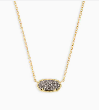 Elisa Gd Plat Drusy