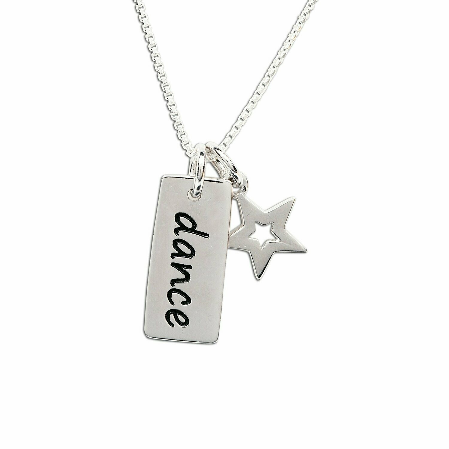 Sterling Silver Children&#39;s Dance Necklace (BCN-SS-Dance)