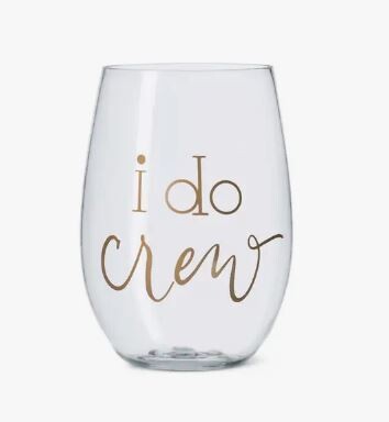 16 oz. I Do Crew Stemless