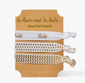 Bride Hair Ties