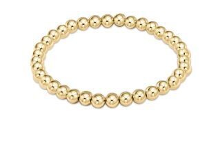 Classic Gold 5mm Bead Bracelet