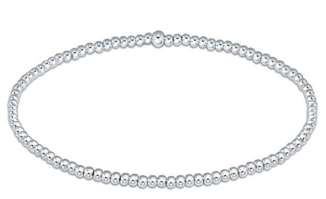 Classic Sterling Bead Bracelet