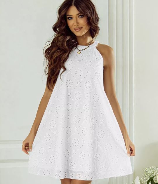 Gloria Eyelet Dress