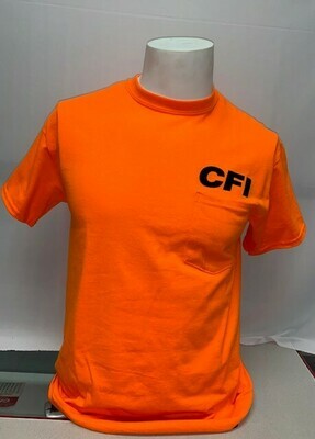 T-SHIRTS (POCKET) PC55P SAFETY ORANGE - 2X