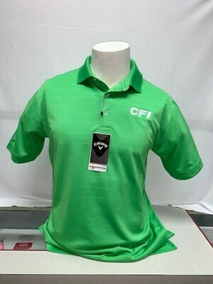 CALLAWAY OPTI-VENT MEN'S POLO (CGM451) VIBRANT GREEN - 2X