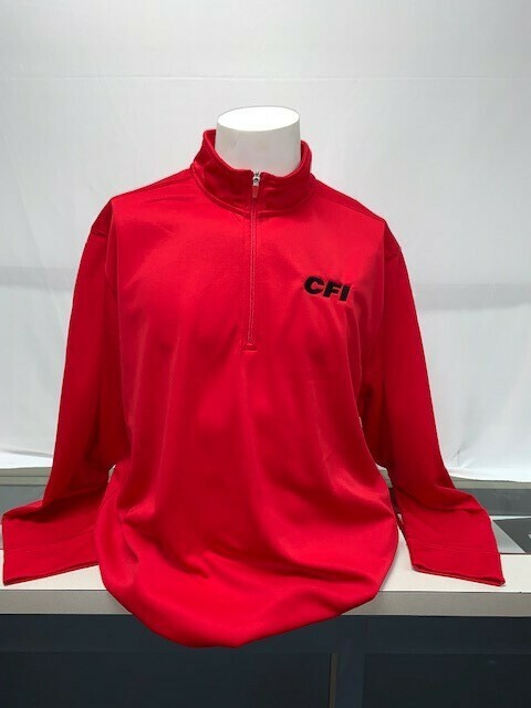 SPORT-TEK 1/2 ZIP PULLOVER (ST850) TRUE RED - 2X