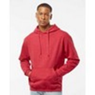 TULTEX 320 HOODY RED - LARGE