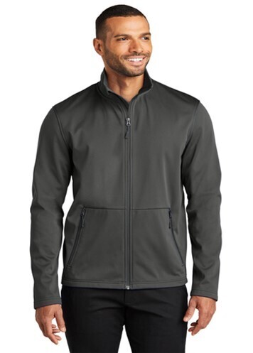 PORT AUTHORITY FLEXSHELL JACKET (J617) GREY STEEL - 4XL