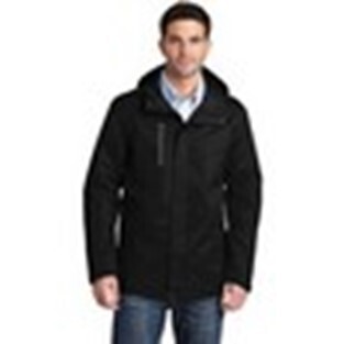 PORT AUTHORITY ALL CONDITIONS JACKET (J331) BLACK - 2XL