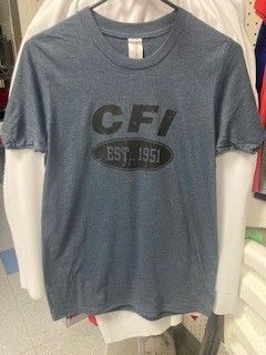 TSHIRT,NAVY,DISTRESSED LOGO - 3XL
