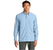 SHIRT, (W960) DAYBREAK UV, LS, LIGHT BLUE - 2XL
