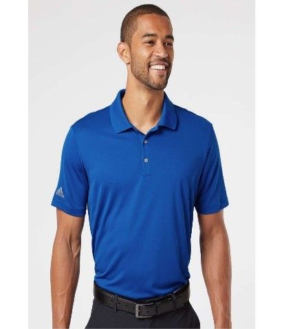 POLO, ADIDAS (A230) COLLEGIATE ROYAL - MEDIUM