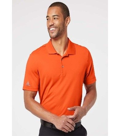 POLO, ADIDAS (A230) ORANGE - LARGE