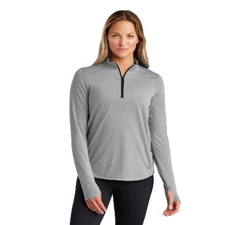 OGIO LADIES MOTION 1/4 ZIP (LOG153) GREYSTONE - SMALL