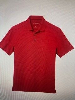 POLO, PORT AUTHORITY KNIT POLO (K683) RED - 3XL