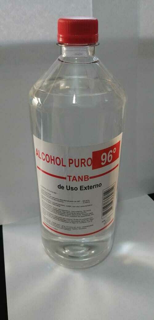 Alcohol Puro de 96 ° TANB