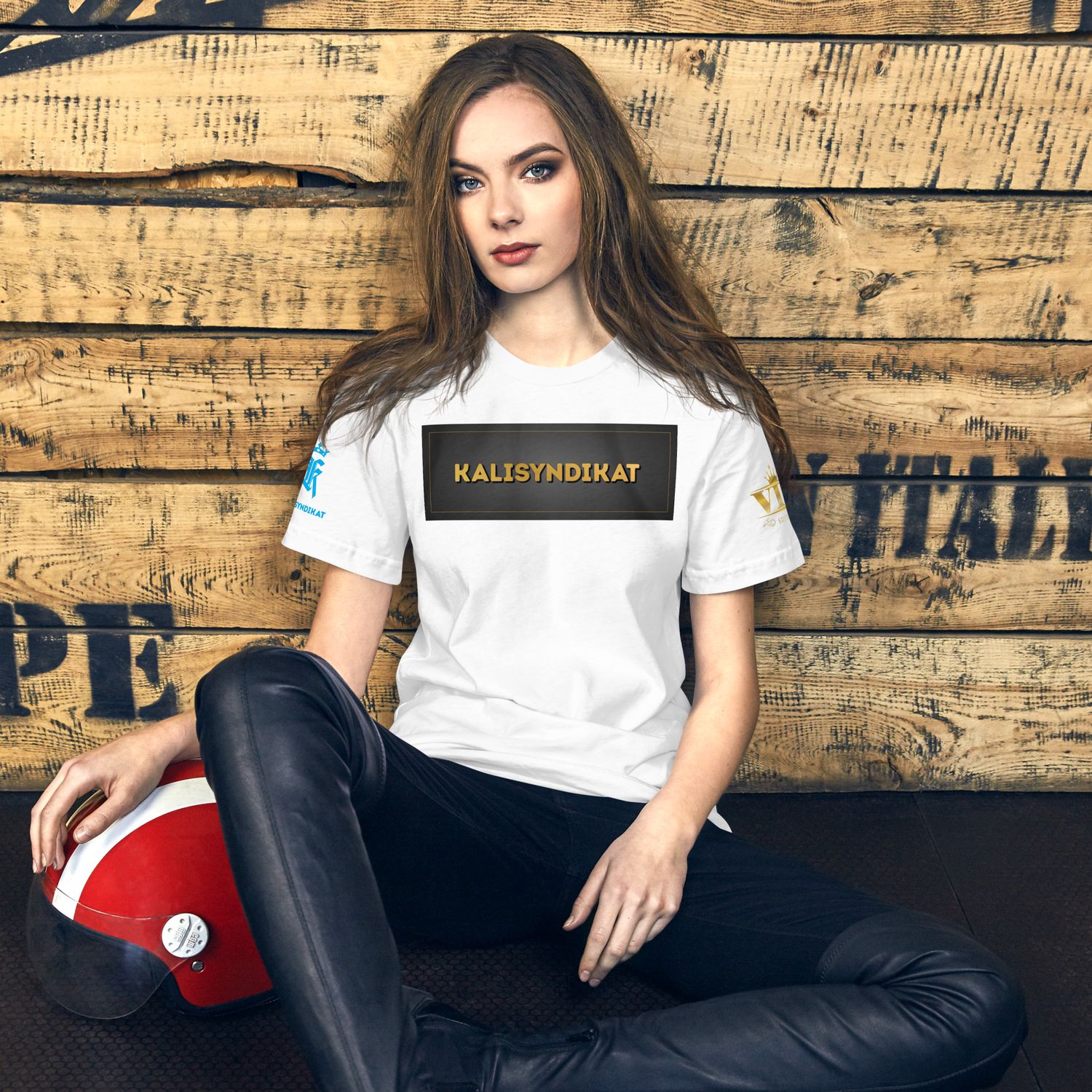 Unisex-T-Shirt Druck Kalisyndikat