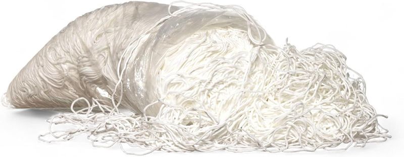 XXL Gummiband  3mm (ca. 1600-2000m) – Elastische Gummilitze Weiß für Armbänder, Masken & Kleidung - Kochfester Gummizug & Nähzubehör für Gewerbe [Großpackung]