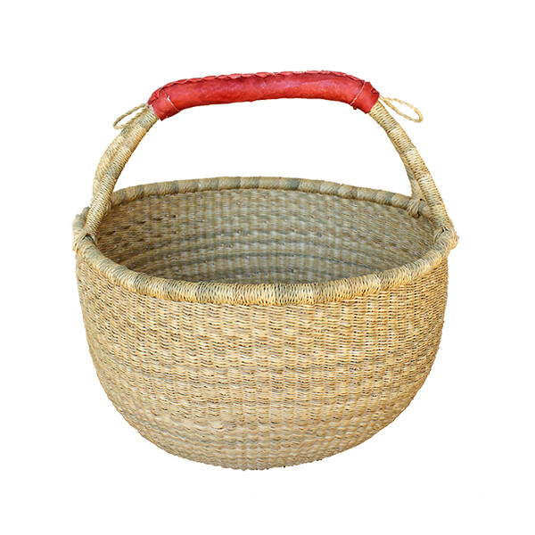 AMB Large Bolga Basket-Natural