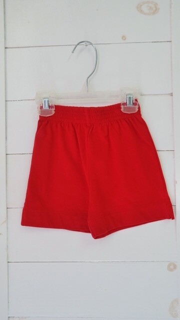 baby Luigi red shorts - 3mos